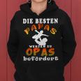 Die Besten Väter Werden Zum Opa Beförder Grossvater Geschenk Frauen Hoodie