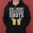 Dont Worry Ive Had Both My Shots Funny Vaccination Tequila Women Hoodie