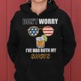 Dont Worry Ive Had Both My Shots Tequila Funny Vaccination Women Hoodie