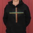 Drummer Drumming Drums Percussion I Faith Jesus Crucifix Women Hoodie