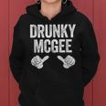 Drunky Mcgee St Patricks Day Couple Women Hoodie