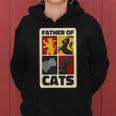 Father Of Cats Funny Women Hoodie