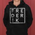 Frederik Hoodie Personalisiert, Vintage Namensaufdruck