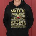 Freedom Isnt Free Proud Wife Of World War 2 Veteran Spouse Women Hoodie