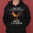 Funny Chicken Fart Gifts Humor I Dont Fart I Whisper In My Women Hoodie Funny Chicken Fart Gifts Humor I Dont Fart I Whisper In My Women Hoodie