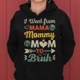 Funny Mothers Day Design I Went From Mama For Wife And Mom Women Hoodie