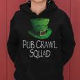 Funny Pub Crawl Squad St Patricks Day Drinking Men Women Women Hoodie