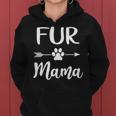 Fur Mama Fur Lover Owner Gifts Dog Mom Women Hoodie
