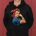 Girl Power We Can Do It Rosie The Riveter Woman Super Mom Women Hoodie