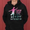 Girl Soccer Player Gifts Team Cleats Mom Goalie Captain Women Hoodie
