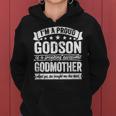 Godson Funny Gift Awesome Godmother PresentWomen Hoodie