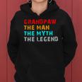 Grandpaw The Man The Myth The Legend Women Hoodie
