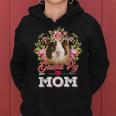Guinea Pig Mom Floral Arrow Mothers Day Gift Women Hoodie