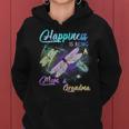 Happiness Is Being A Mom And Grandma Dragonfly Gift Women Hoodie