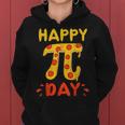 Happy Pi Day Pie Day Pizza - Mathematics Pi Symbol Women Hoodie