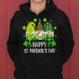 Happy St Patricks Day Irish Shamrock Love Lucky Leaf Women Hoodie