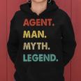 Herren Agent Mann Mythos Legende Frauen Hoodie