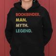 Herren Buchbinder Mann Mythos Legende Frauen Hoodie