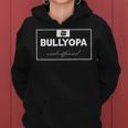 Herren Bullyopa Französische Bulldogge Frenchie Opa Großvater Frauen Hoodie