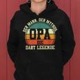 Herren Dart Opa Großvater Dartsspieler Darts Frauen Hoodie