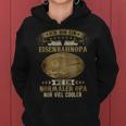 Herren Modellbahn Dampflok Lokomotiven Züge Opa Eisenbahn Frauen Hoodie