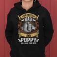 I Have Two Titles Dad And Poppy Men Vintage Decor Grandpa V5 Women Hoodie