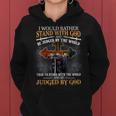 I Would Rather Stand With God Christian Knight Templar Lion Women Hoodie