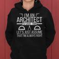 Ich Bin Ein Architekt Architekturarchitekten V3 Frauen Hoodie