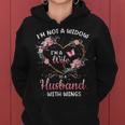 Im Not A Widow Im A Wife To A Husband With Wings Women Hoodie