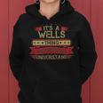 Its A Wells Thing You Wouldnt Understand Wells For Wells Women Hoodie Graphic Print Hooded Sweatshirt