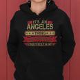 Its An Angeles Thing You Wouldnt Understand Angeles For Angeles Women Hoodie Graphic Print Hooded Sweatshirt