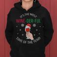 Its The Most Wine-Der-Ful Time Of The Year Lustiges Geschenk Frauen Hoodie