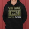 Jahrgang 1992 Limited Edition Du Wirst Wiedergeboren Frauen Hoodie