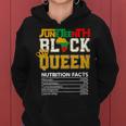 Junenth Black Queen Nutrition African American Women Girl Women Hoodie