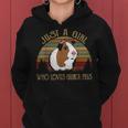 Just A Girl Who Loves Guinea Pig Mom Clothes For Women Women Hoodie