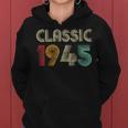 Klassisch 1945 Vintage 78 Geburtstag Geschenk Classic Frauen Hoodie