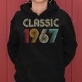 Klassisch 1967 Vintage 56 Geburtstag Geschenk Classic Frauen Hoodie