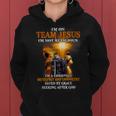Knight Templar Lion Cross Christian Saying Religious Quote Women Hoodie