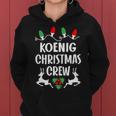 Koenig Name Gift Christmas Crew Koenig Women Hoodie