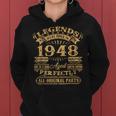 Legenden 1948 Geburtstag Hoodie, Geschenk zum 75. für Männer