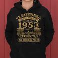 Legenden 1953 Geburtstag Hoodie, 70er Jahre Mann Jubiläum Tee