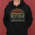 Legenden 1963 Jahrgang Hoodie, 60. Geburtstag Mann