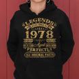 Legenden 1978 Jahrgang, Herren Hoodie zum 45. Geburtstag