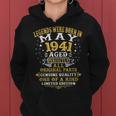 Legenden Mai 1941 Geburtstag Hoodie, 81 Jahre Retro Design