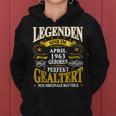 Legenden Sind Im April 1963 Geboren 60 Geburtstag Lustig V2 Frauen Hoodie