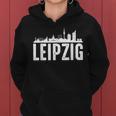 Leipzig Skyline Geschenk Stadt Für Leipziger Frauen Hoodie