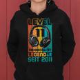 Level 11 Jahre Geburtstags Junge Gamer 2011 Geburtstag V2 Frauen Hoodie