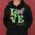 Love Mimi Life Butterfly Art Mothers Day Gift For Mom Women Women Hoodie