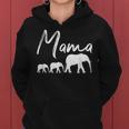 Mama Elephant Mothers Day Christmas Mommy Mom Best  Women Hoodie