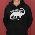Mamasaurus Funny Dinosaur For Mama Women Mothers Day V2 Women Hoodie